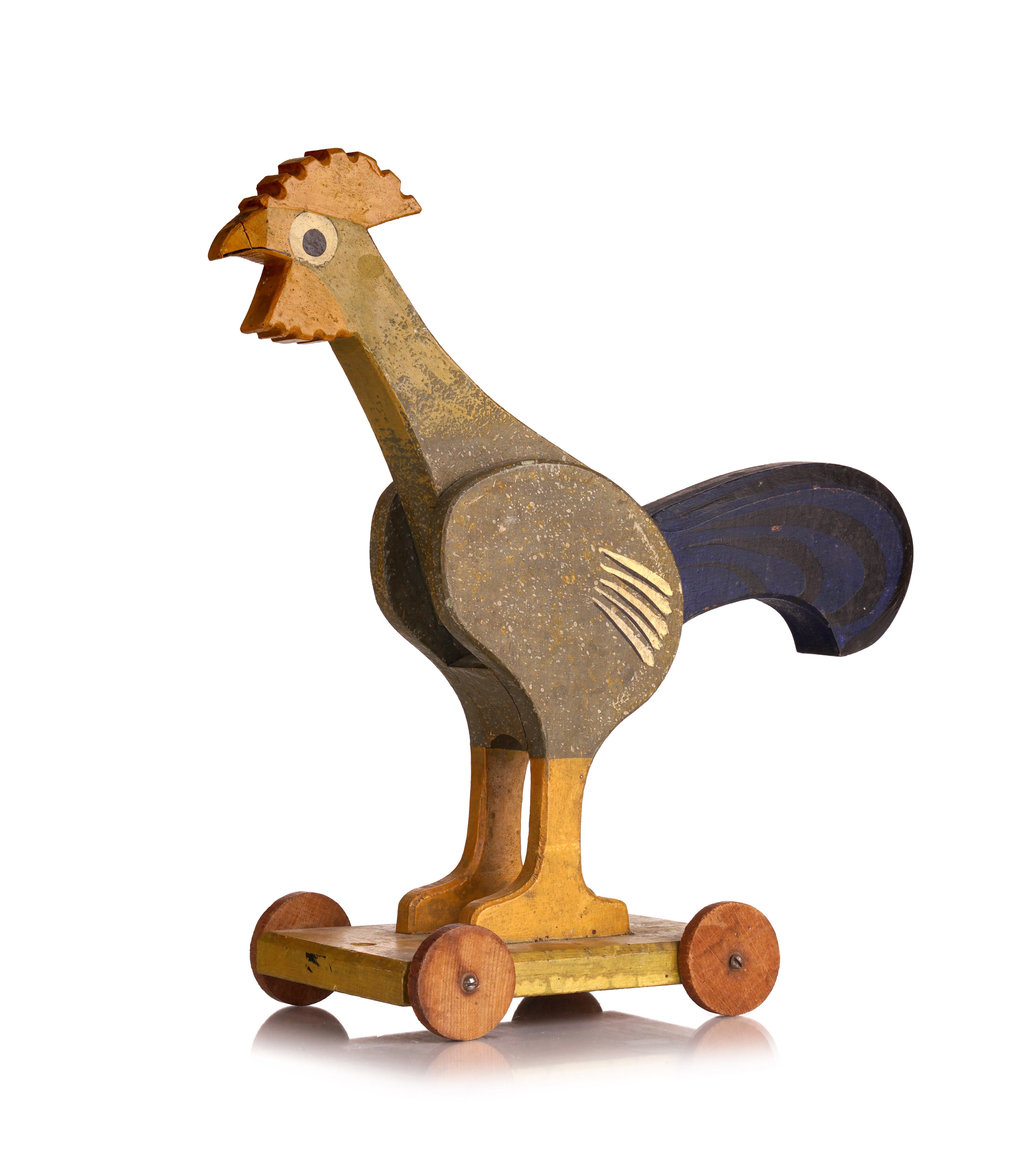 Reformspielzeug Hahn, Dresdner Spielzeug der Deutschen Werkstätten