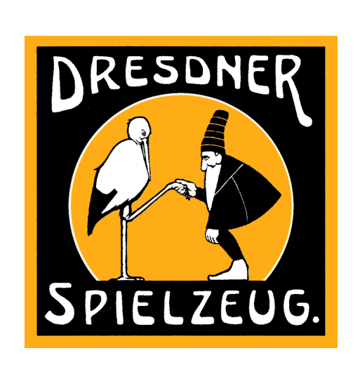Label Dresdner Spielzeug