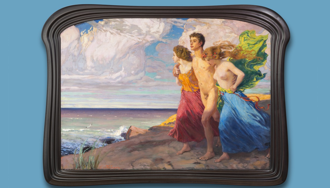 Frühlingssturm, neuer Rahmen, made by Deutsche Werkstätten, © Foto: PR Mathildenhöhe, Gregor Schuster