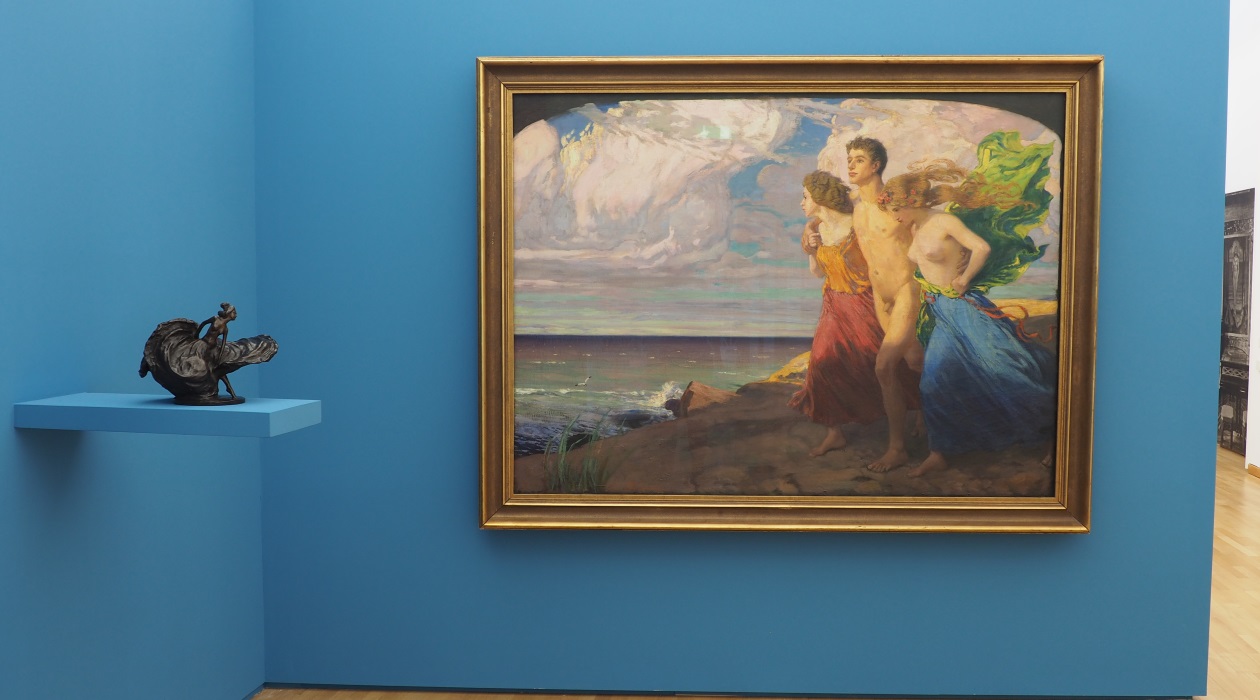 Frühlingssturm, alter Rahmen, © Foto: PR Mathildenhöhe, Gregor Schuster