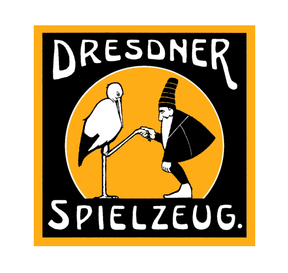 Label Dresdner Spielzeug